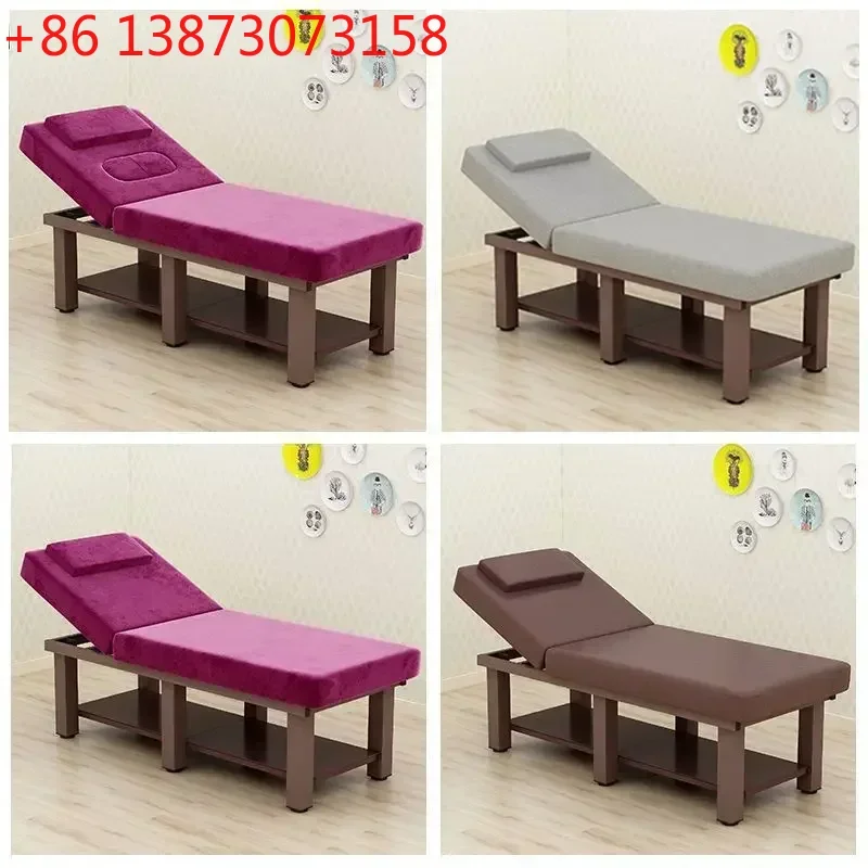 Colorful Salon Massage Table Beauty Cosmetic Massage Bed Beauty Daybed Stretchers Salon Furniture Table De Massage Pliantes