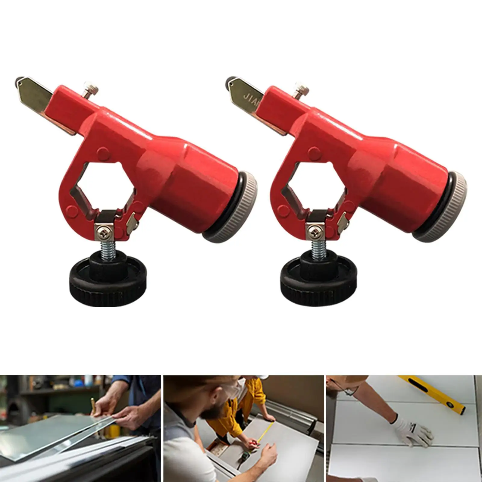 

Glass Cutting Tool DIY Project Hand Tool Glass Tile Cutter for Tiles Mirror