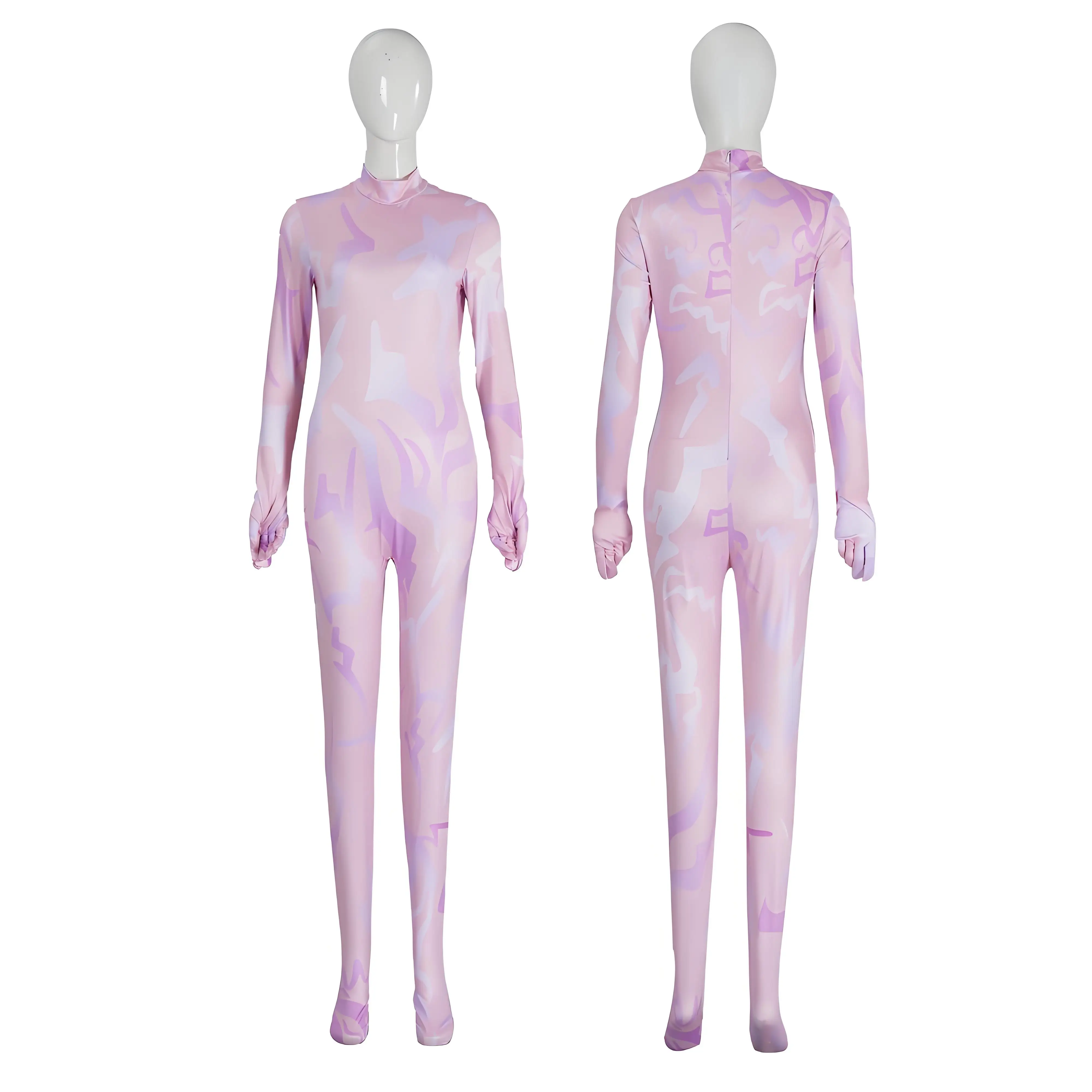 

Movie KPop Demon Hunters Cosplay Bodysuit Idol Rumi Zoey Mira Dance Tattoo Costume Halloween Carnival Party Clothing