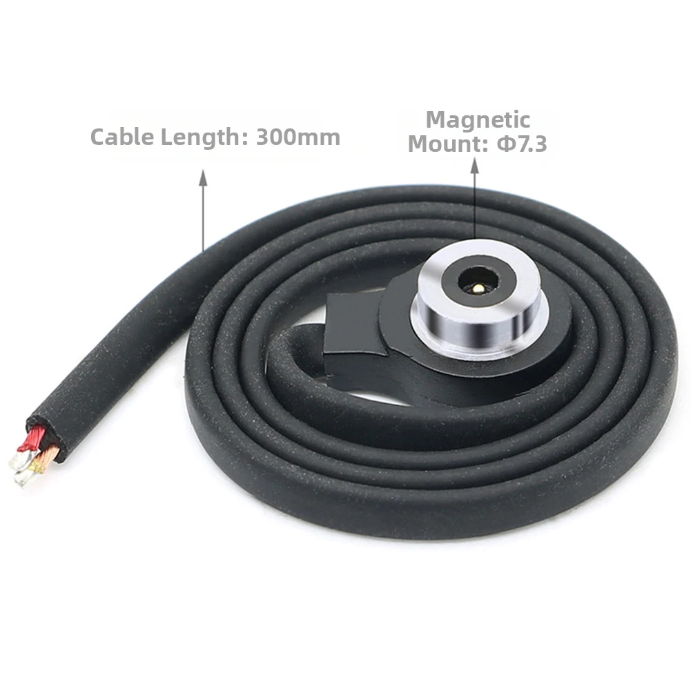 Magnetic Charging Cable 12V 2.8A with ABS Housing Waterproof Design for Wearables MCK2 Male CX06M DC Female Connectors