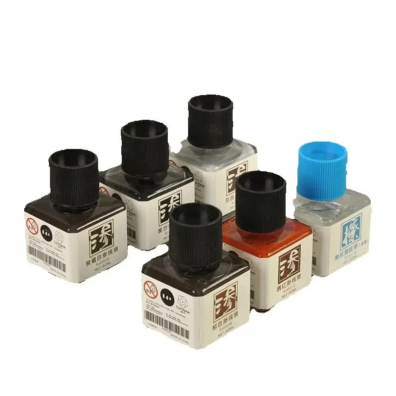 40ml Panel Line Accent Color Liquid Model Highlighting Paint For Assembly Model Painting Tools Hobby DIY Pigment