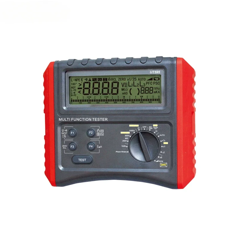 Multifunction Installation Tester UT595 Insulation Resistance Tester Earth Ground Line Loop Impedance Tester