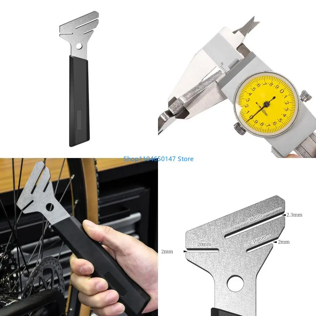 

Cycling Disc Brake Truing Instrument Corrosion Proof Steel Construction Compacts Repairs And Adjustments