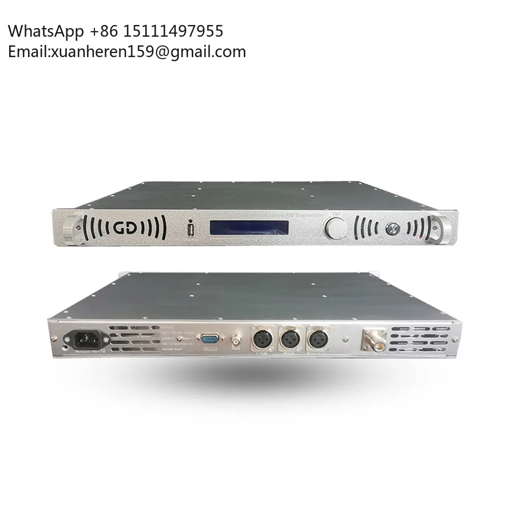 GD-FM-200W 200W Professional PLL FM Transmitter with 76-96MHz Frequency Range