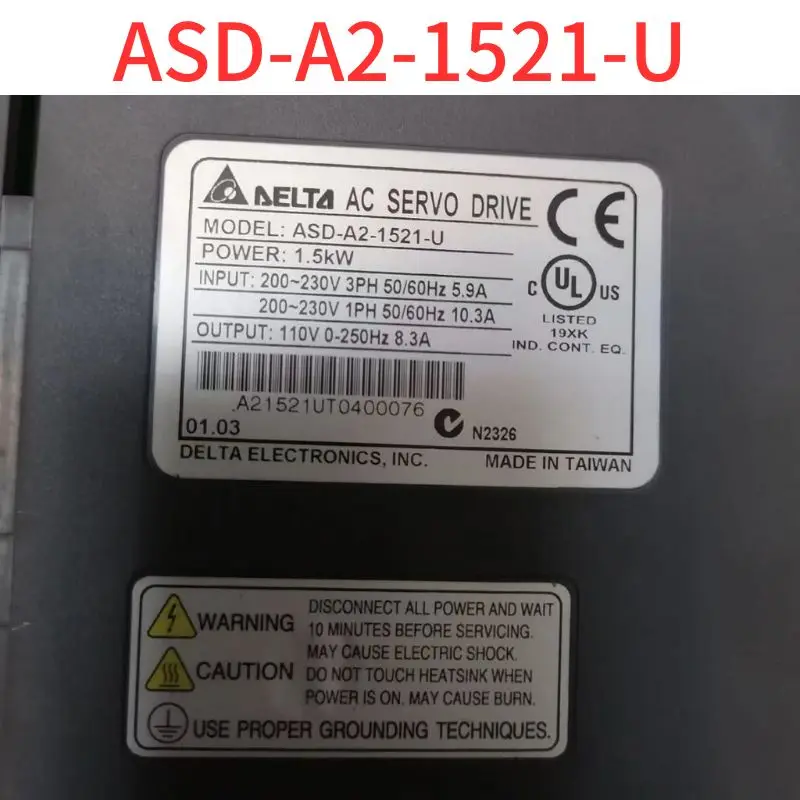 

Б/у A2 series 1.5KW ASD-A2-1521-U имеет хорошую функциональность