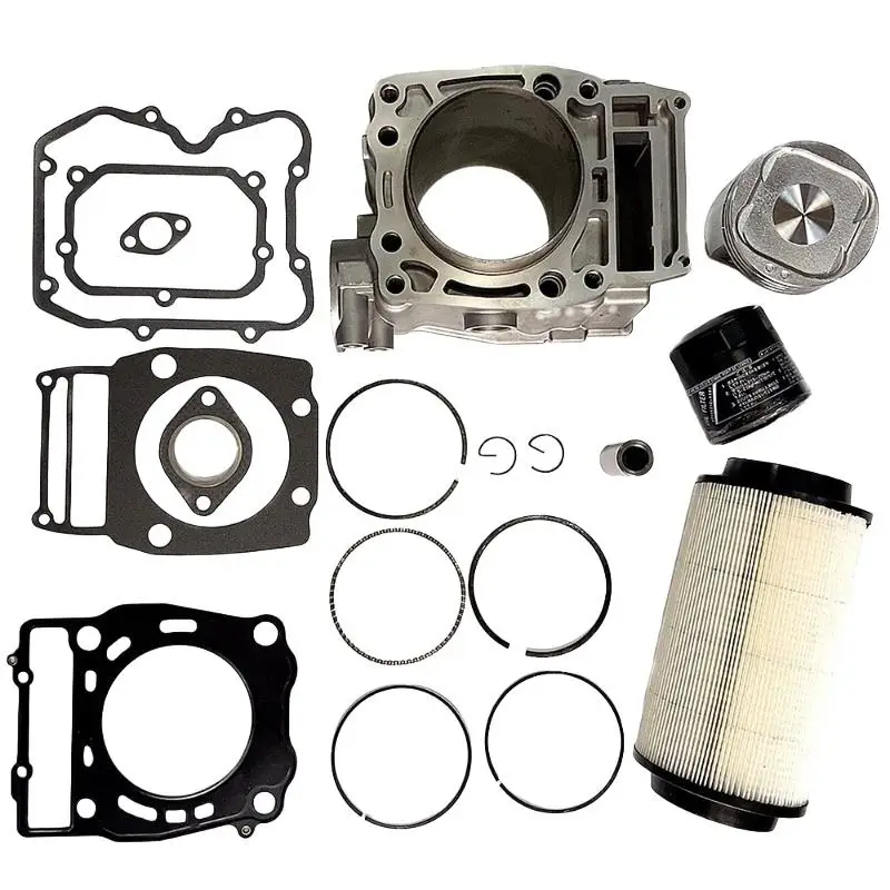 Kit de montaje de camisa de cilindro de alto rendimiento de 92 mm para motor de ATV Polaris Sportsman 500, piezas de repuesto para motores de bicicletas de playa.