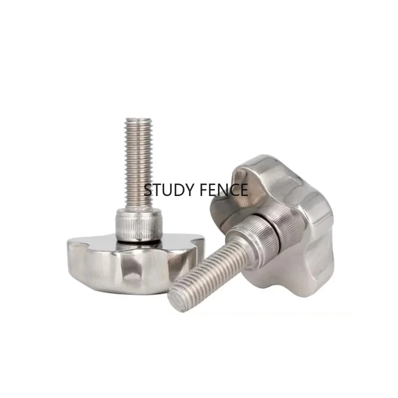 1pc Stainless Steel Plum Blossom Handle Screw, Star Shaped Screw, Stainless Steel Fastening Screws, Hardware Accessories