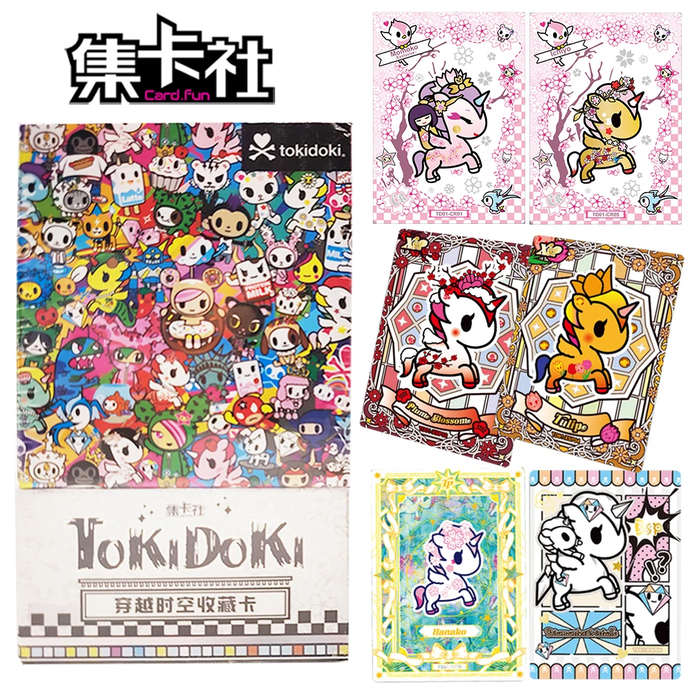 

Genuine Cardfun Tokidoki Collection Card Cute Bread Special Style WR Food Limited Card Birthday Gift for Friends Exquisite Toys