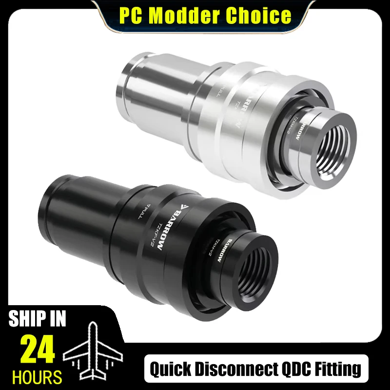Barrow M-F Disconnected Water Stop Plug Seal Up Lock / Quick Cut off Water Valve Connector Stop Sealing QDC Fitting kit,TZKMF-V2
