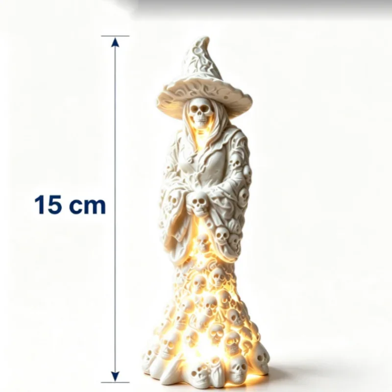halloween-skeleton-witch-resin-figurine-lamp-warm-led-light-up-skull-statue-gothic-desktop-decor-ornament-for-home-party-gift