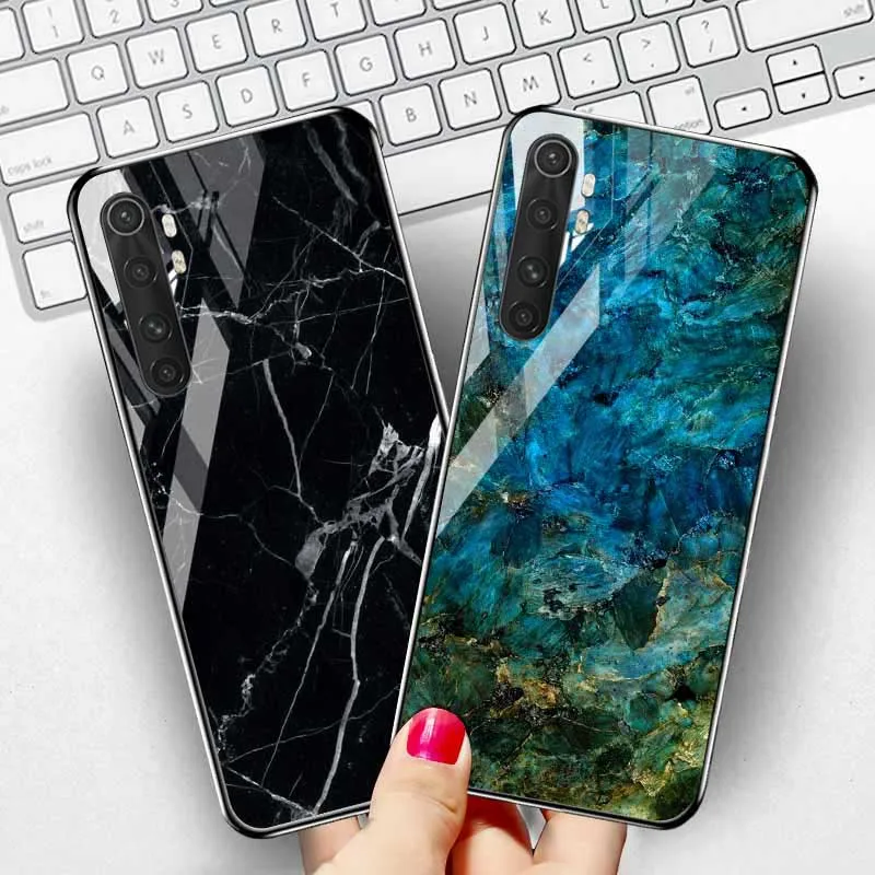 

Marble Stone Case For Xiaomi Mi Note 10 Pro Case Tempered Glass Xiaomi 11 Lite 5G Ne 12T 12 Lite Poco X3 NFC X5 Pro 5G Cover
