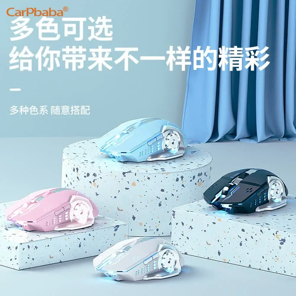 Carpbaba G3 ماوس ألعاب سلكي كتم الصوت الوردي الميكانيكية الرياضة الإلكترونية فتاة جميلة الفن المحمولة مكتب المنزلية لألعاب الكمبيوتر المحمول ماك بوك #6