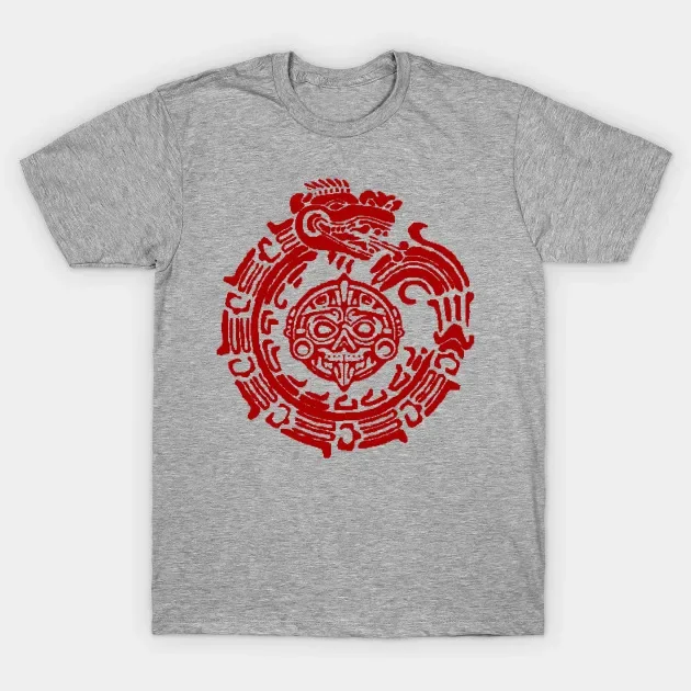 Fifth Sun , Aztec Rune T-Shirt 100% Cotton O-Neck Short Sleeve Summer Casual Mens T-shirt Streetwear