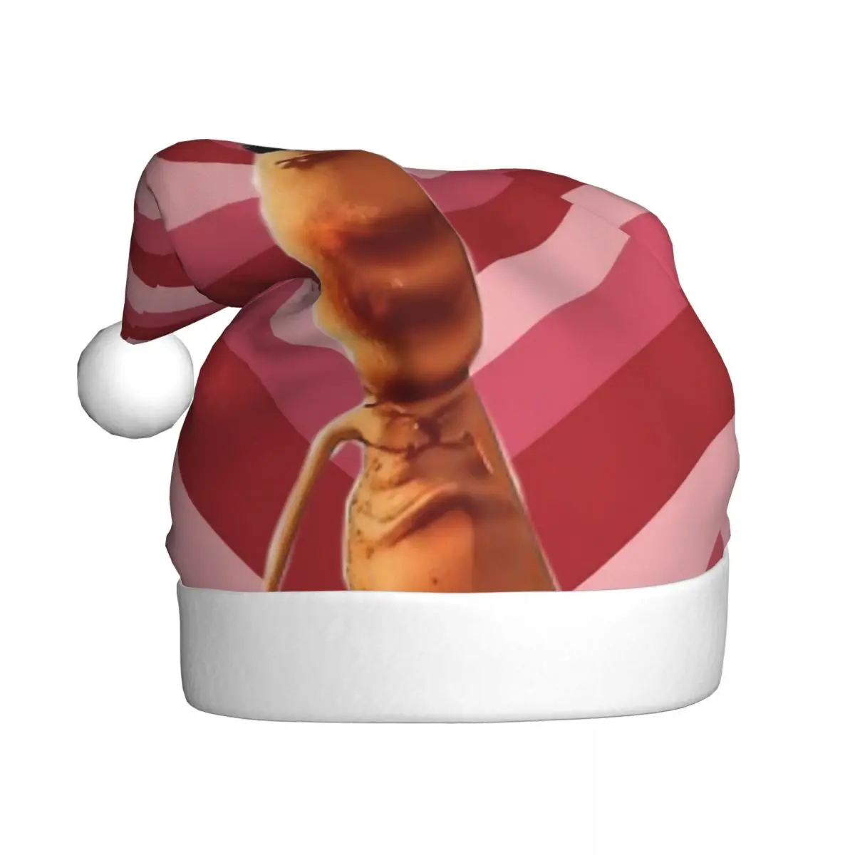Marcus The Worm Meme Christmas Hat for Adult Men Women Love Robert Santa Hat Cap Xmas Gifts