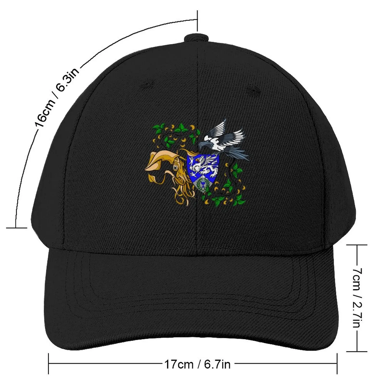 The Squid and the Magpie Baseball Cap Military Tactical Caps Custom Cap Golf Hat Luxury Hat Women's Hat Men's