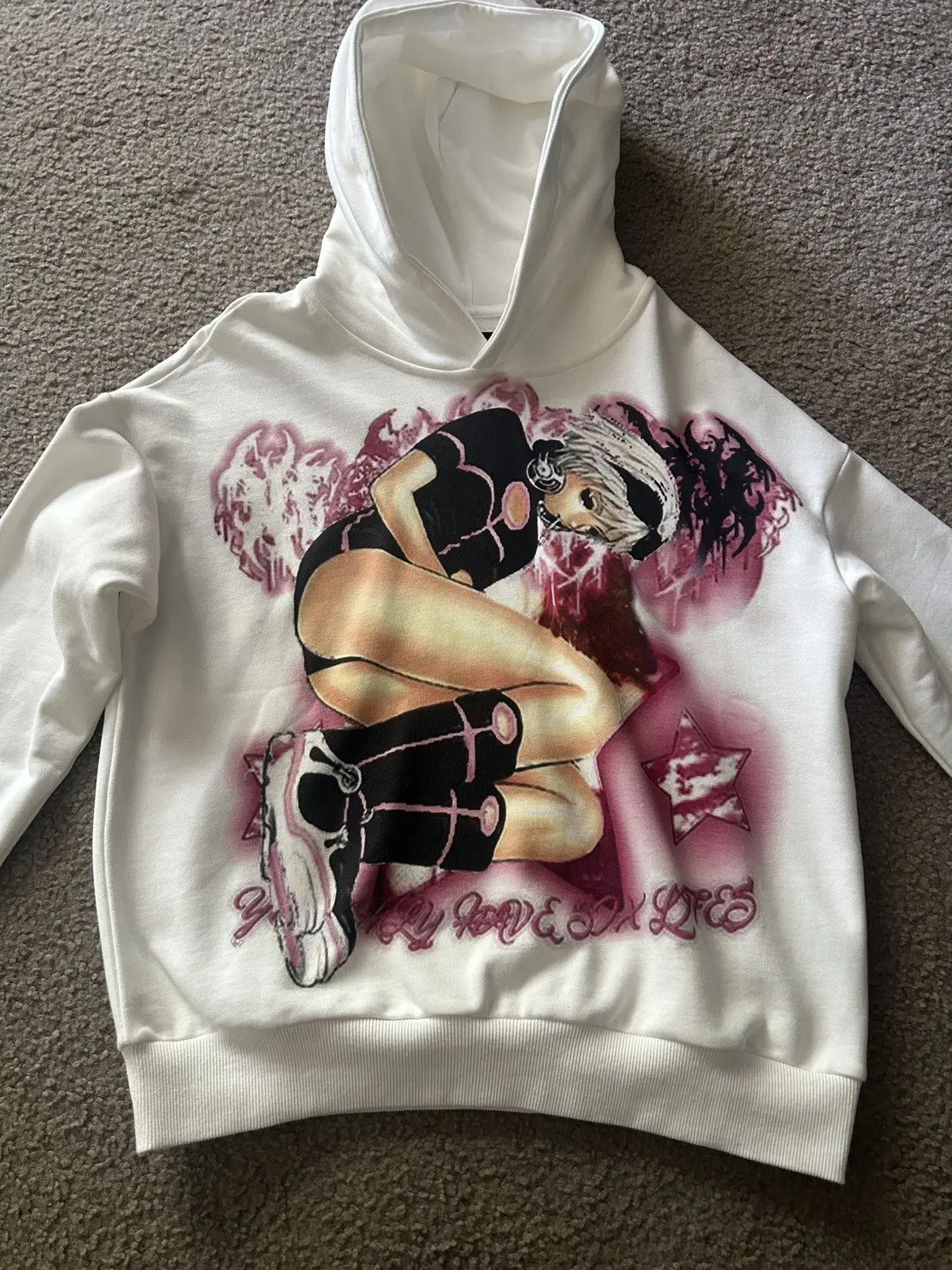 Harajuku Droland Miller v5 Death Forest Hoodies Women Goth