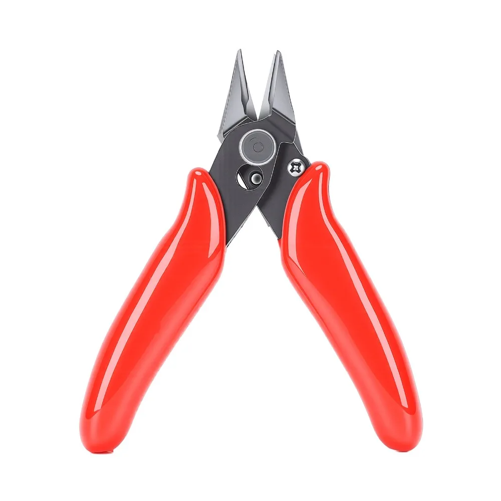 Stainless Steel Pliers Badminton Grommet Pliers 1.5mm Positioning Gasket PVC Handle Pliers Badminton Grommet Tube Cutter