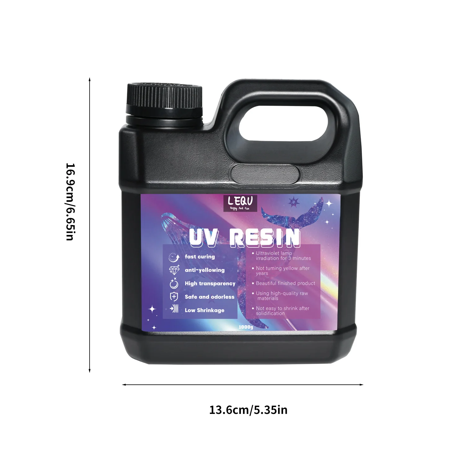 السائبة الأشعة فوق البنفسجية الراتنج كريستال واضح كبير الأشعة فوق البنفسجية علاج راتنجات الايبوكسي مجموعة صلبة قسط الراتنج الأشعة فوق البنفسجية شفافة الشمسية المنشط الغراء للمجوهرات #2