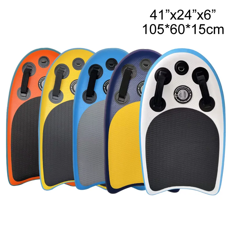 Popular hot-selling portable inflatable rapids water color board, factory direct sales inflatable bed beach