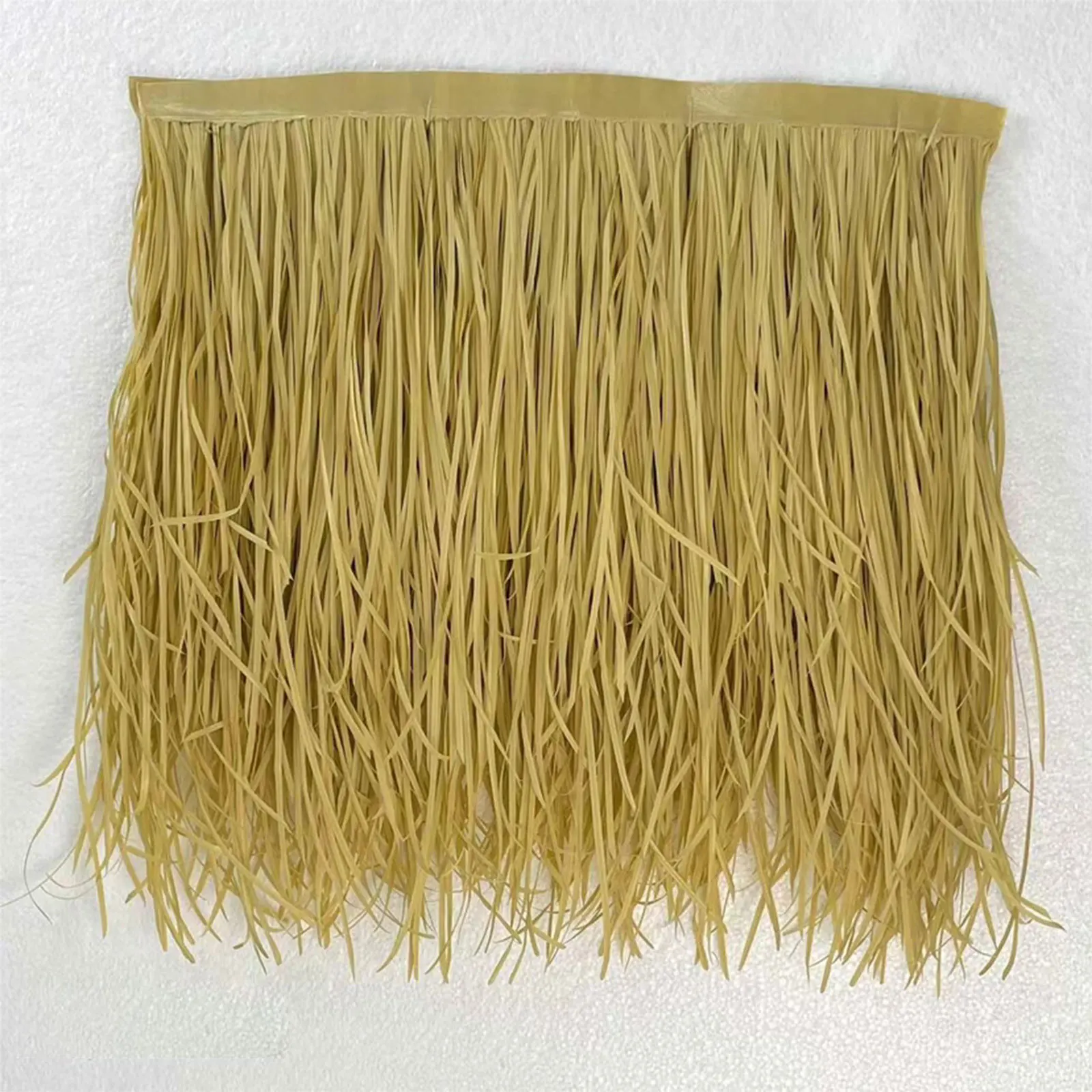 Straw Roof Thatch Fake Accessories Outdoor Lawn Simulation Thatched Artificial Straw Roof Decoration for Fence Umbrella Cover