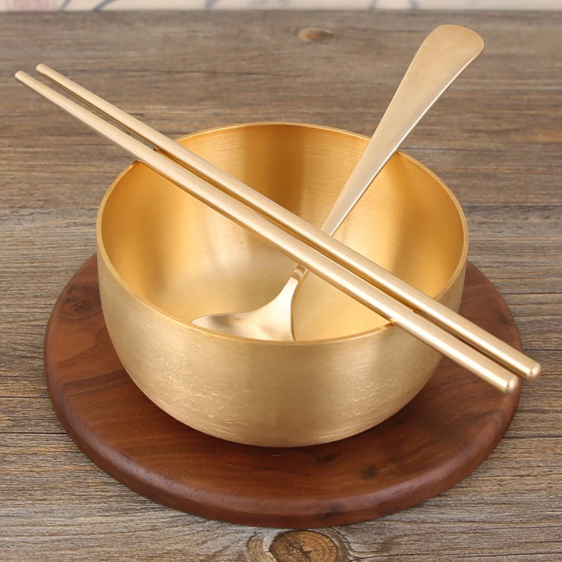 

Copper bowl, pure copper household rice bowl4.5Single anti-fall handmade thickened bowl for babies and children