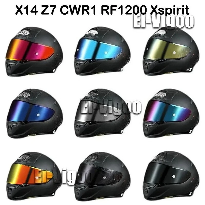

Helmet Visor For SHOEI X14 X-14 Z7 Z-7 CWR-1 NXR RF-1200 X-spirit Motorcycle Helmet Visor For X14 Motor Bike Accessories Parts