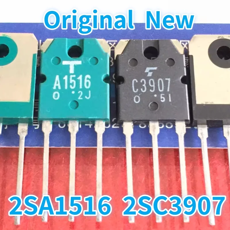 5-ペア-2sa1516-2sc3907-a1516-c3907-本物の新品オリジナル