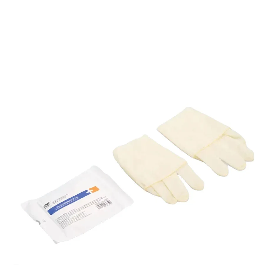 Gants d'inspection médicaux en caoutchouc naturel, 50 paires, jetables, haute élasticité, épaississement, résistance au dérapage, tache d'usure