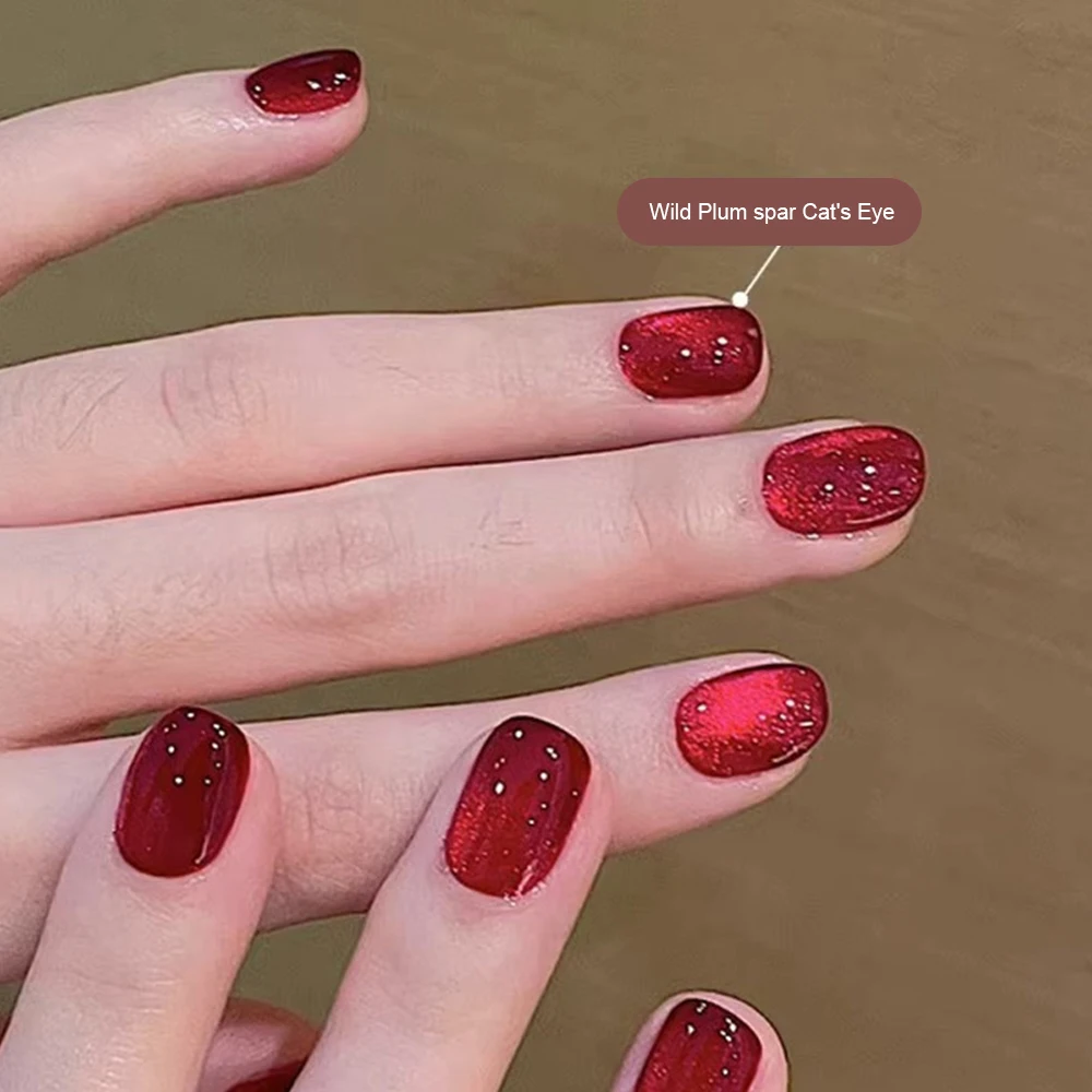 10ml Manicure Nail Art colla Cat Eye Gel magnetico smalto per unghie lucido Glitter Gel lacca Semi permanente Soak Off UV LED Manicure