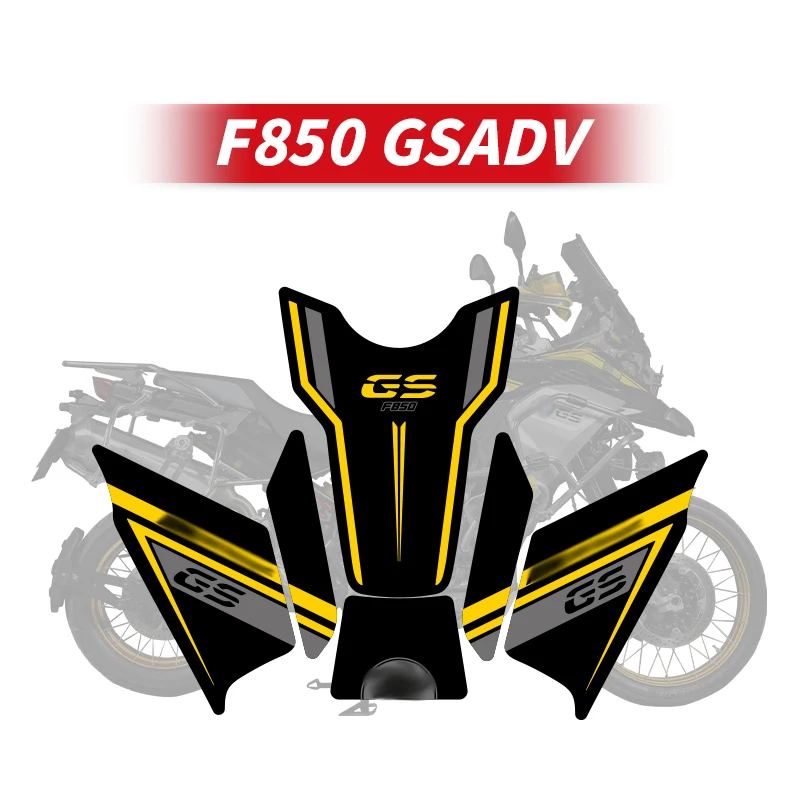 

Для BMW F850 GSADV защитные наклейки на топливный бак мотоцикла наборы аксессуаров для велосипеда декоративные переводные наклейки на топливный бак