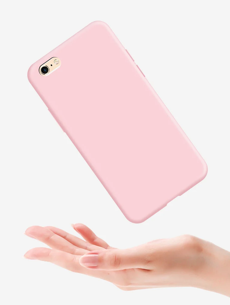 Für iphone 6 6s Fundas Original Fall Für iphone6 6s Stoßfest TPU Flüssigkeit Silikon Schutzhülle Telefon Zurück Abdeckung für iphone 6 Fall – Detail 1