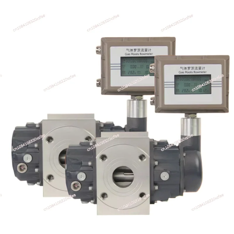 Intelligent Roots Flowmeter High Precision Natural Gas Liquefied Temperature and Pressure Compensation Gas Flowmeter