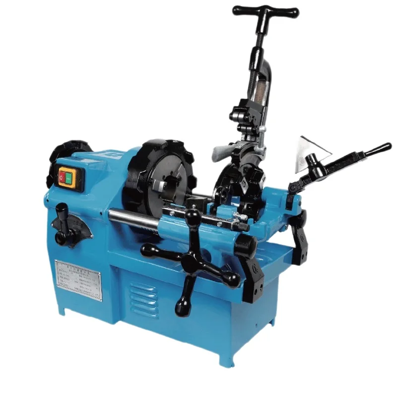 2025 New Design Electric Pipe Threading Machine 1300w 2 Inch Chuck Die Head Upgraded