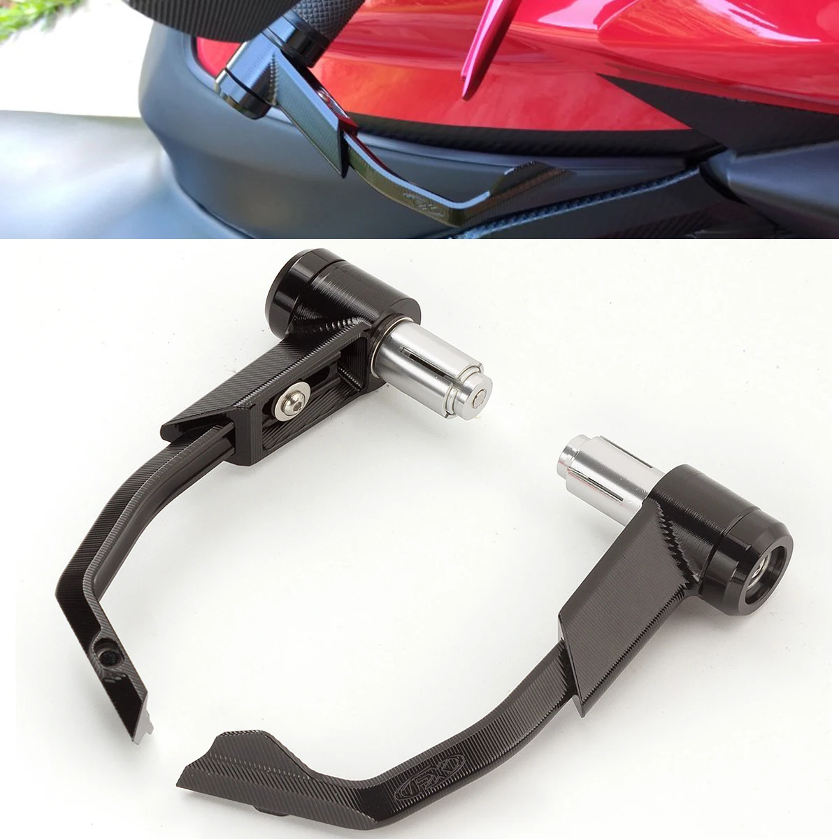 

CNC Lever Hand Guard For Bonneville Speedmaster T100 T120 Black Daytona 600 650 675R 955 765 Speed Triple 1200 RR Street Twin