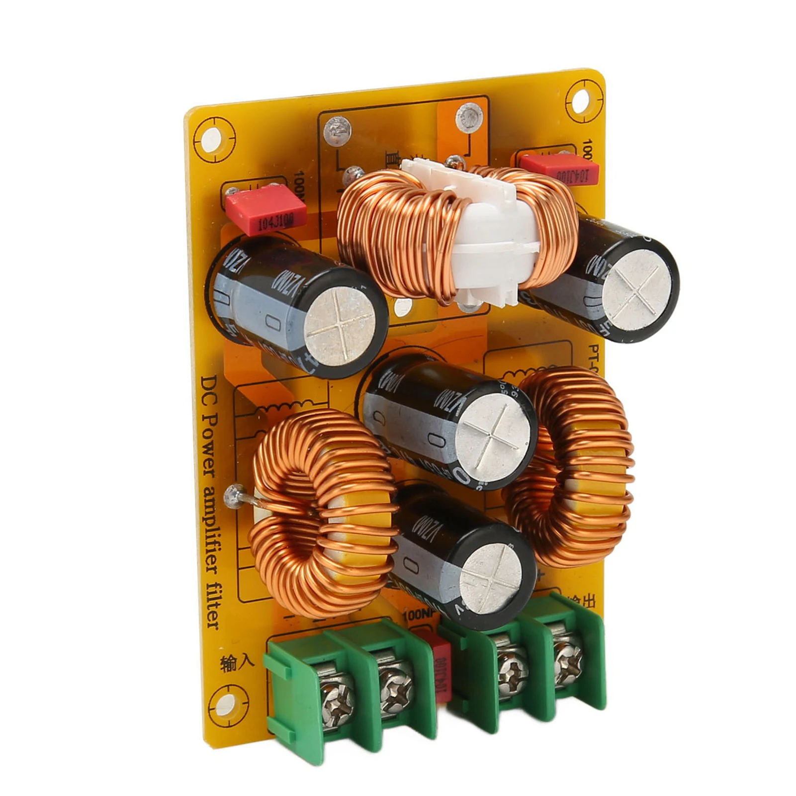 Power Supply Filtering Board DC LC Filter EMI EMC Automotive Sound High Frequency Filter Power Supply Filtering Finished Board