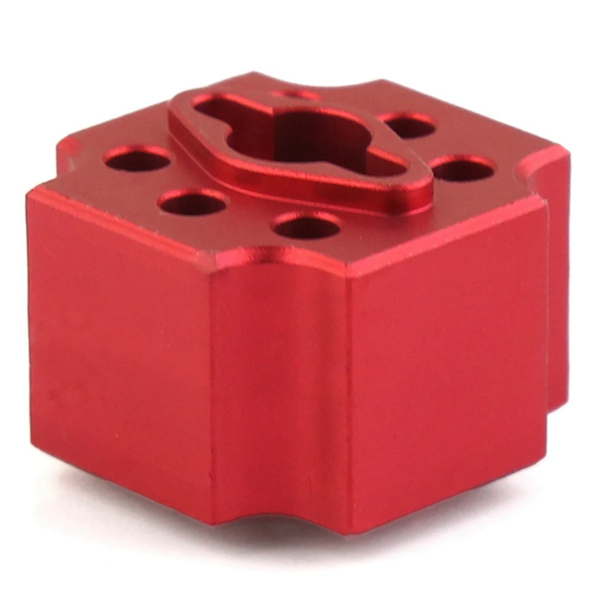 Metal Differential Spool (Locker) Hub Diff for Differential Case 1/8 Traxxas Sledge Monster Truck,Red