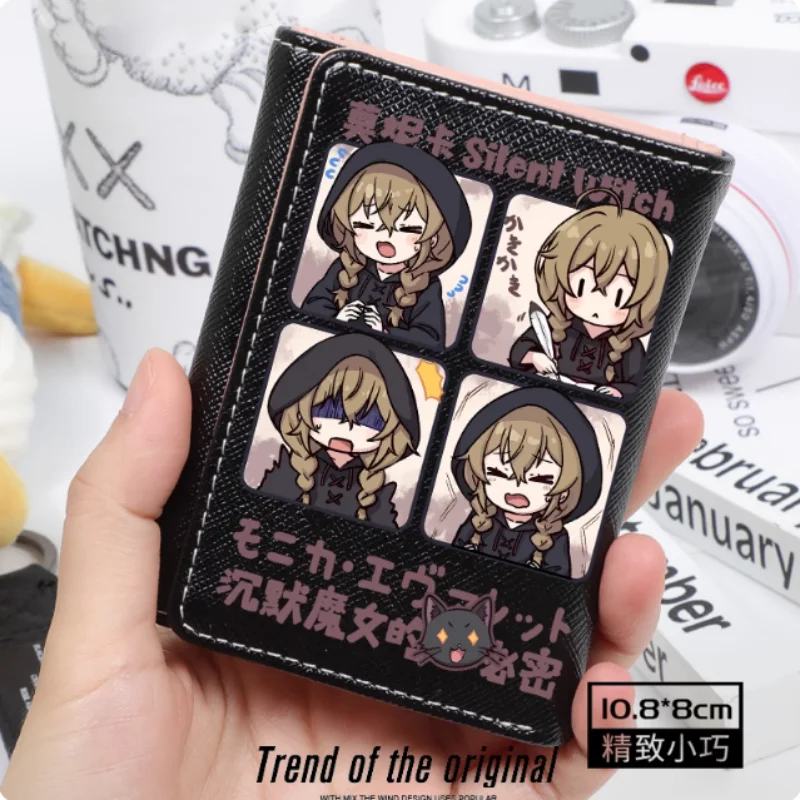 Silent Witch Fashion Wallet PU Purse Card Holder Hasp Money Bag Cosplay Gift B2391