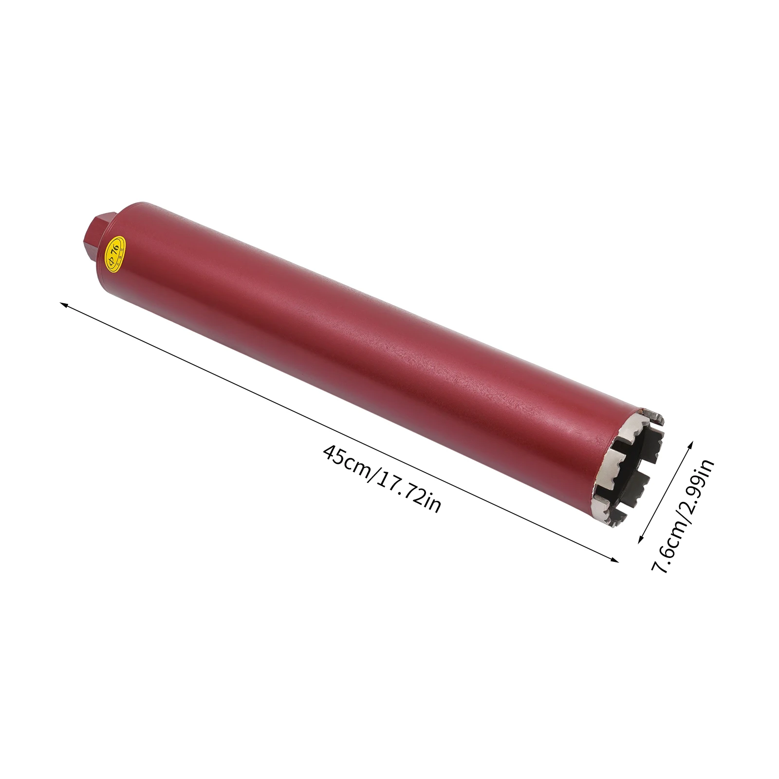 Professionele Droge en Natte Diamantkernboren Bit Boren 63mm/76mm/112mm Droog + Nat Diamant Beton Kernboren Bit Boor