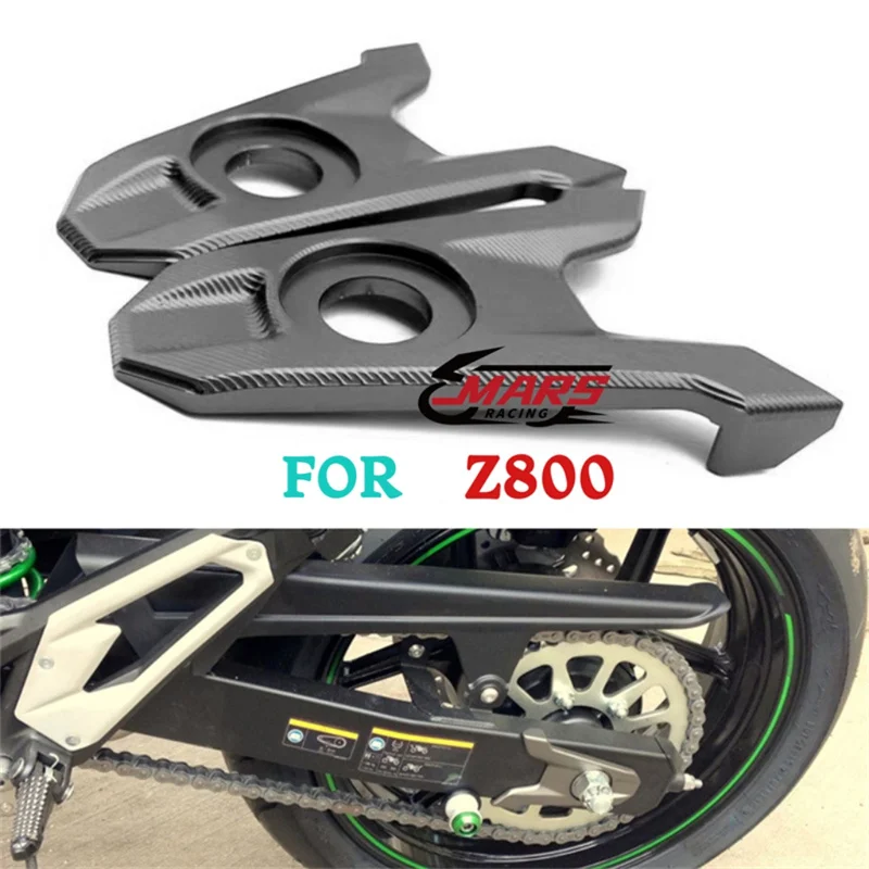 

For KAWASAKI Z800 z800 2013 2014 2015 2016 2017 2018 2019 Motorcycle Accessories Rear Fork Axle Chain Adjuster Tensioners