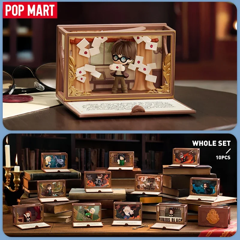 

POP MART Harry Potter:Hogwarts Biographical Series Scene Sets Genuine Mystery Box Blind Box Guess Bag Toys Doll Cute Desktop
