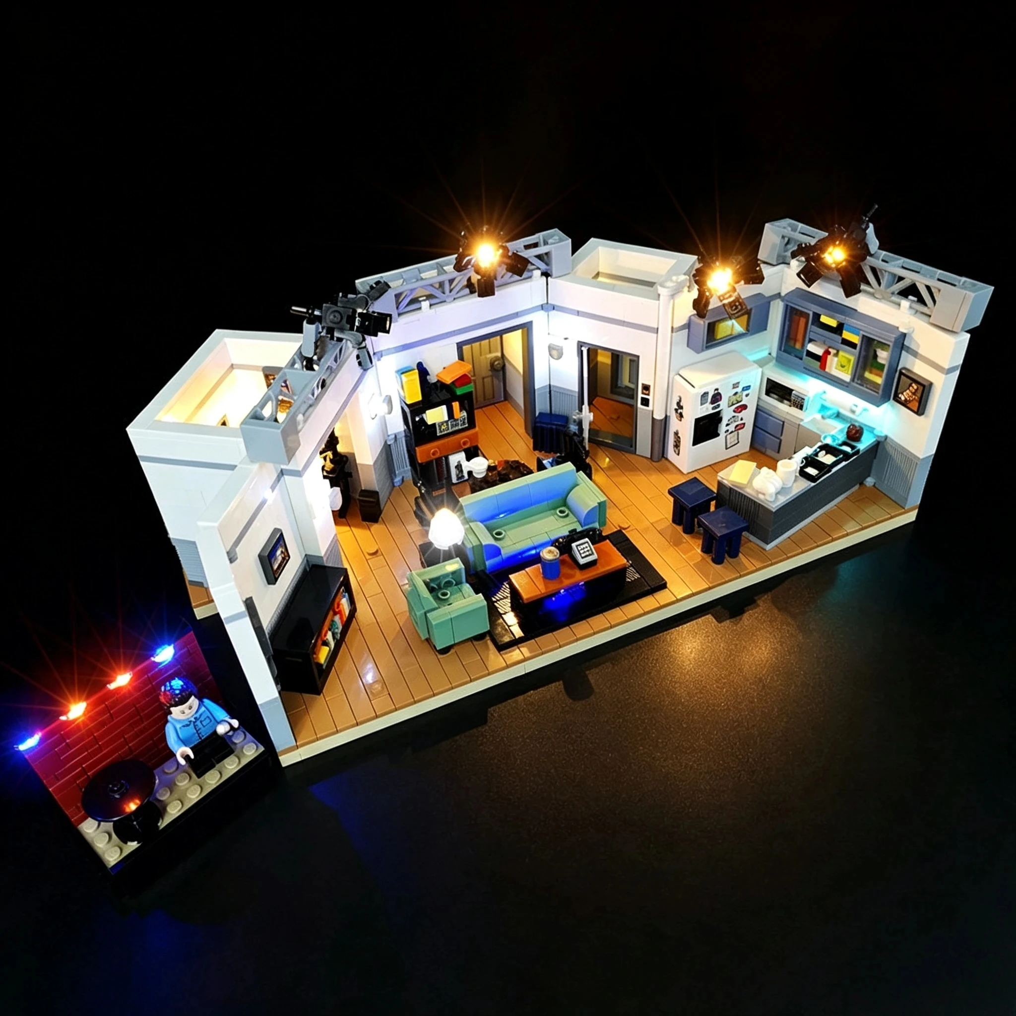 Group Photo Using Led Light LYBMTWF LED Lighting Kit Compatible with Lego 21328 Seinfeld (NOT ...
