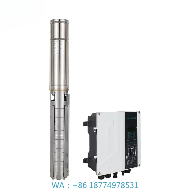 

Pump with Digital Display MPPT for Agriculture Long Life Cycle 11000W 20m³/h 300M Head DC 4 Inch Solar Centrifugal Water