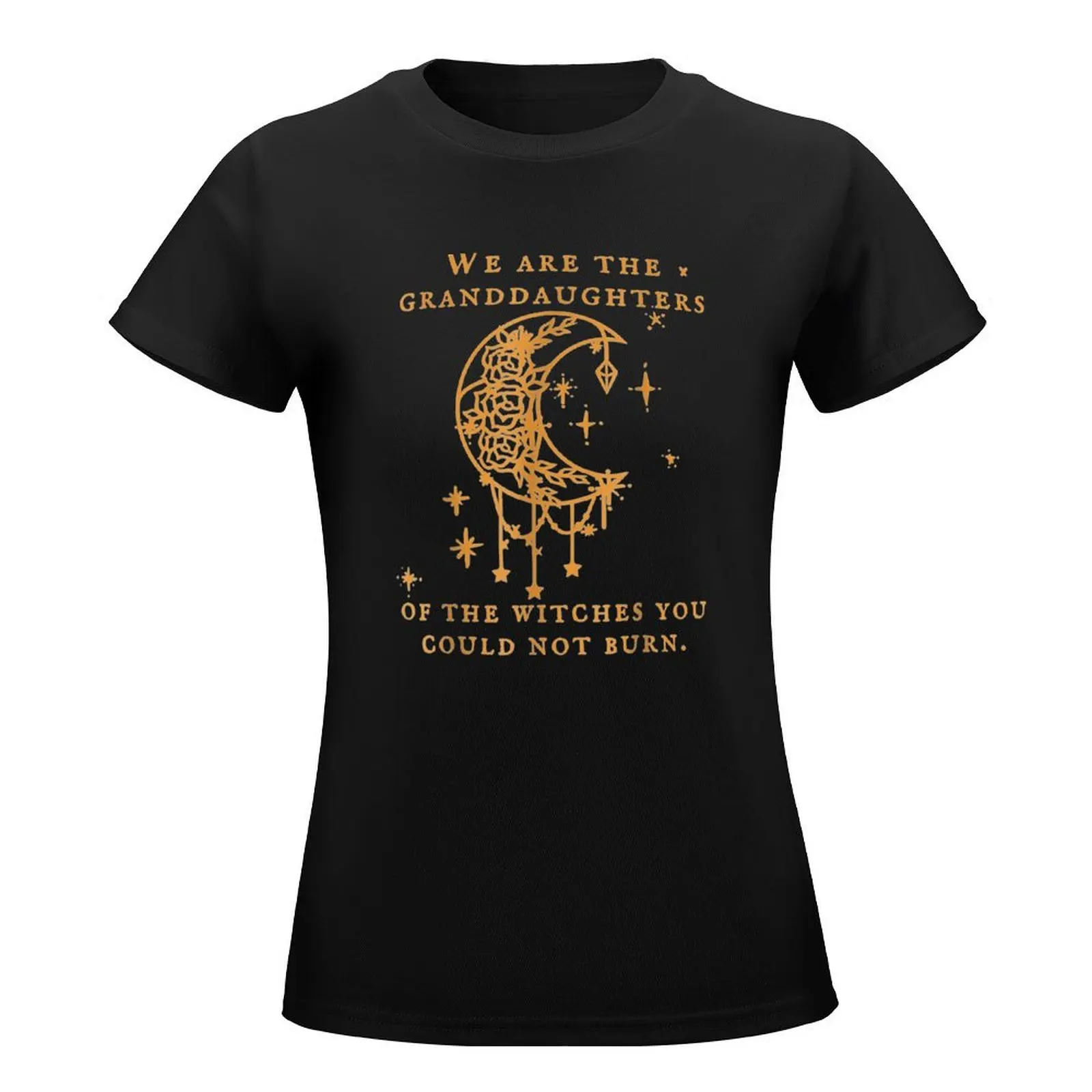 We Are the Granddaughters of the Witches You Could Not Burn T-Shirt tees Blouse new edition t shirts for Women