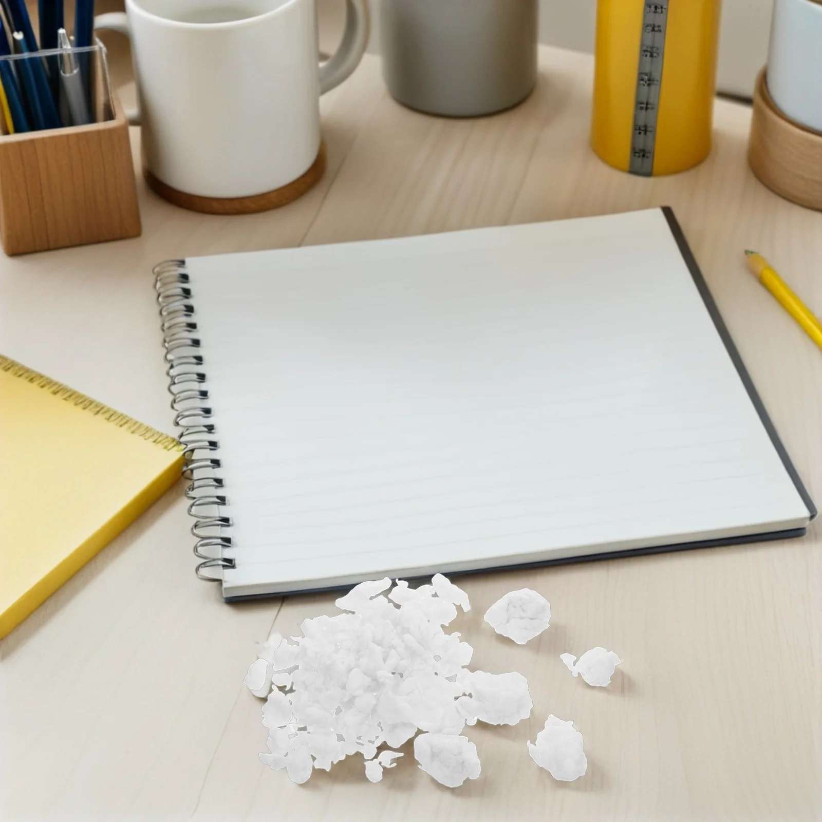 500 جرام من لب صناعة الورق التقليدي مادة ألياف الخشب الطبيعي للحرف اليدوية ذاتية الصنع ومشاريع فنية للأنشطة المدرسية