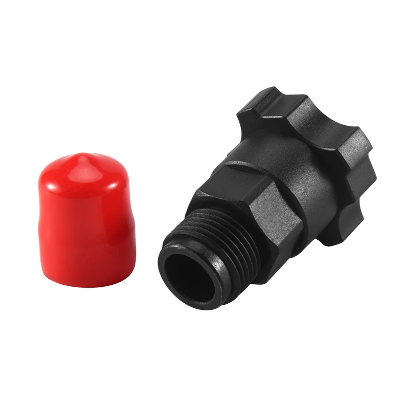 1Pcs Spray Tool Connector For PPS Adapter Spray Tool Cup Adapter Fit For Devilbiss Spray Tool Disposable Measuring Cup,Black