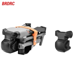 BRDRC Lens Cap for DJI Air 3 Drone Protective Gimbal Lock Cover Camera Guard Anti-Scratch Dustproof Protector Shell Accessory