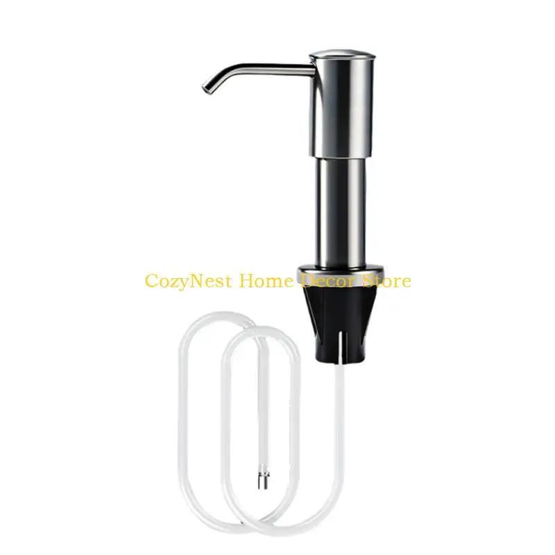 

92MF Dispenser Dish Soap Dispenser Kitchen Sink Dispenser Countertop Soap Dispenser Pump with Storage Rack Extension Tube