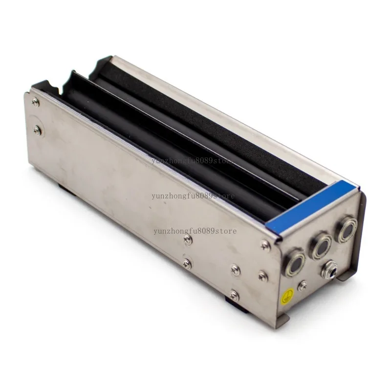 Dual-Channel Bead Threading Machine, Adjustable Speed Desktop Beading Tool with Stainless Steel Body for 1.5-17mm Bead Size