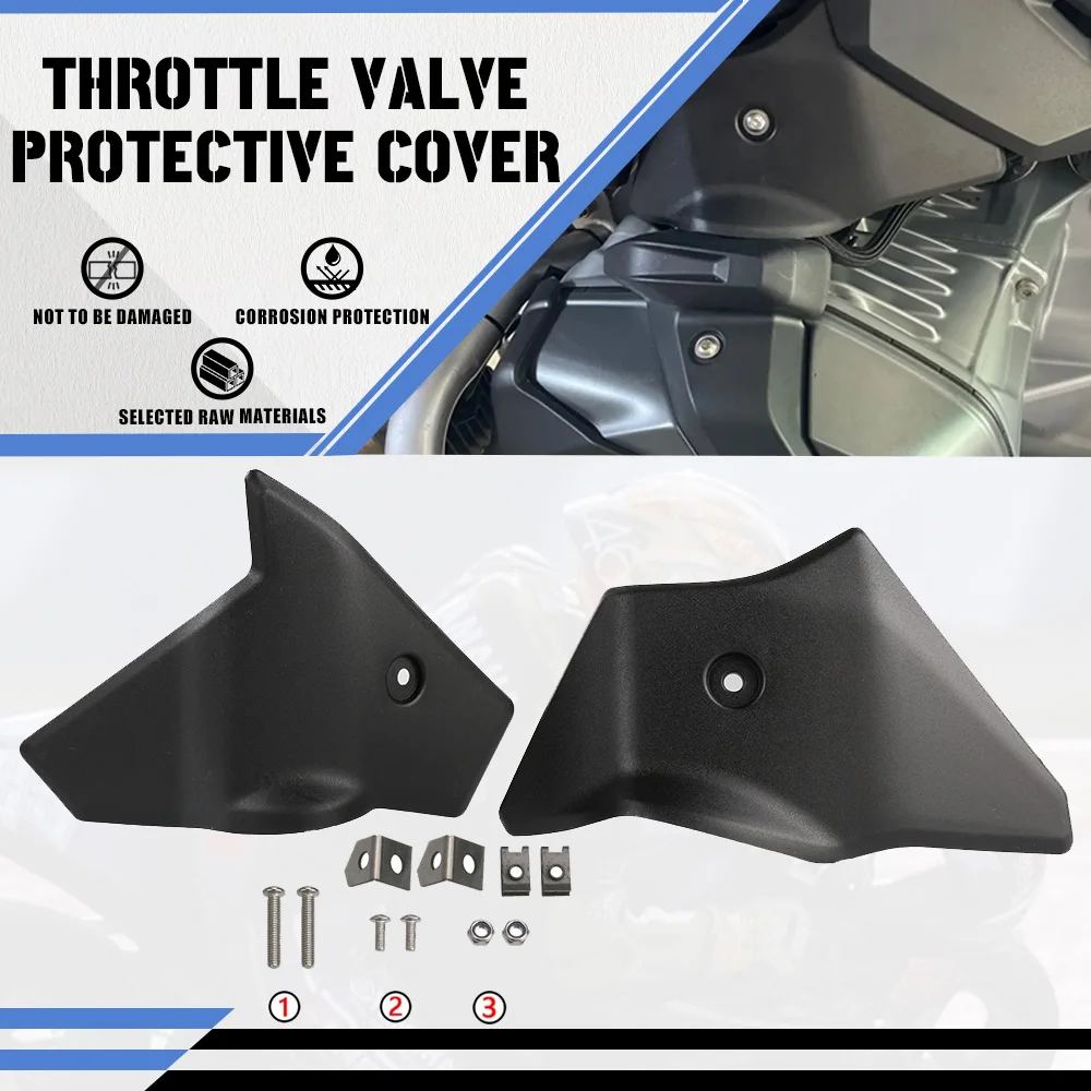

For BMW R1250GS 2019-2021 R 1200 GS R1200GS Water Cooler 2017-2020 Cover For Butterfly Valves Throttle Valve Protective Cover