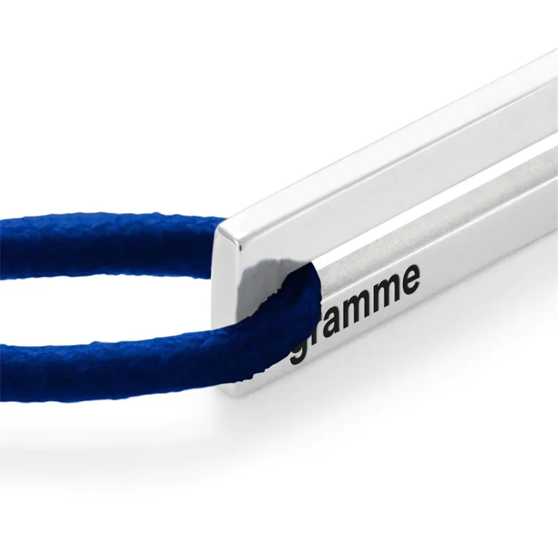 Le Gramme 925 Silver Couple Bracelet Original 1:1 Jewelry Weaving Rope Adjustable Ladies Gift Wholesale Free Shipping